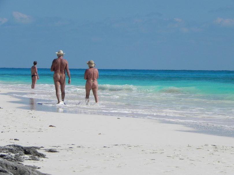 nudists on the beach photos