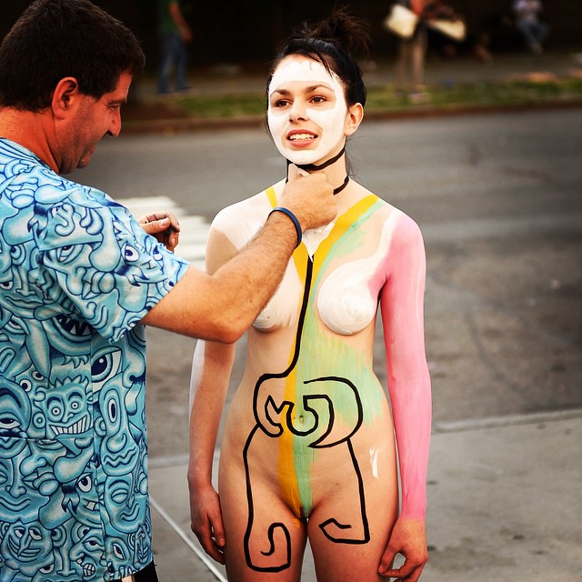 christy phillips recommends Nude Bodypainting