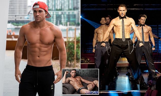 aaron pedley share real male stripper photos