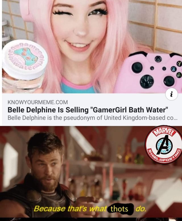 catherine vaughan recommends Belle Delphine Thots