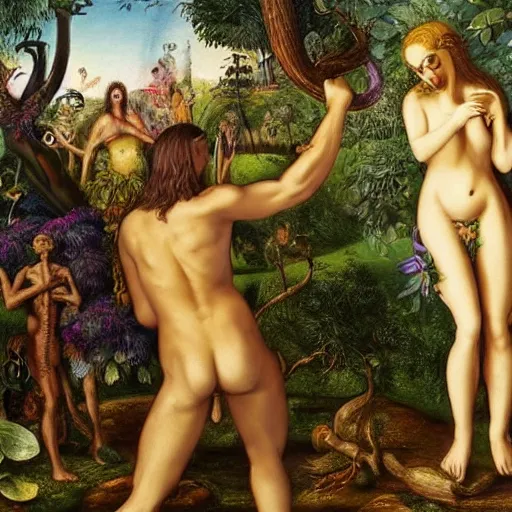 brandy carl recommends garden of eden naked pic