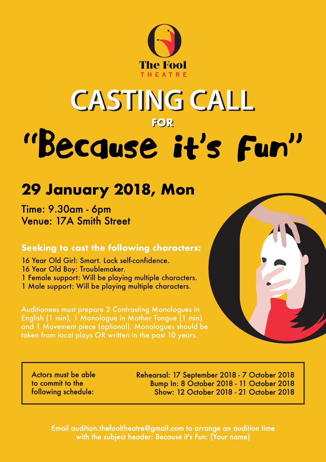 darryl ash recommends Casting Call By Thecount