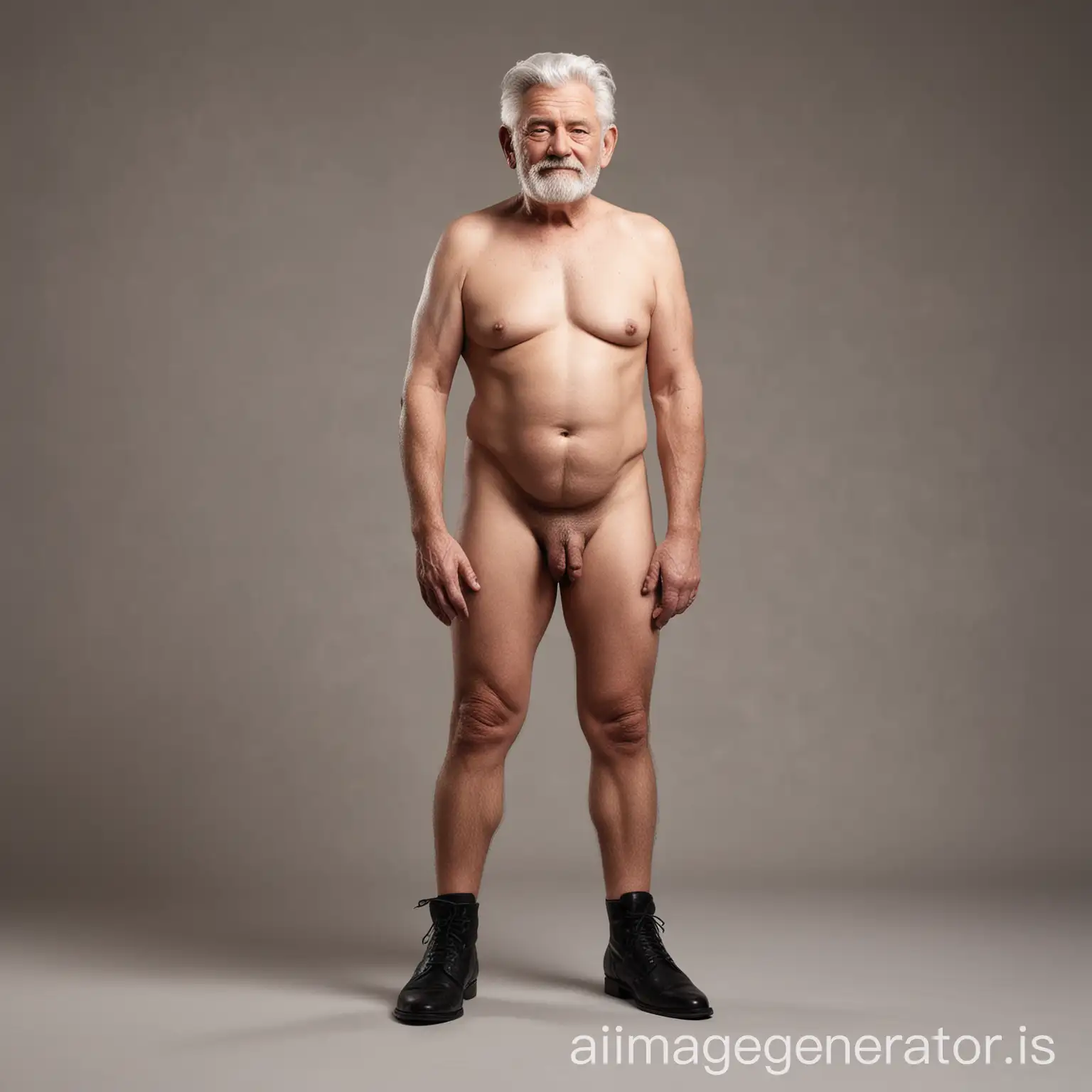 naked black old men