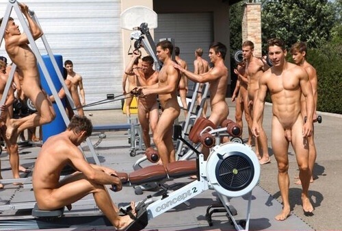 Best of Nude gym guys