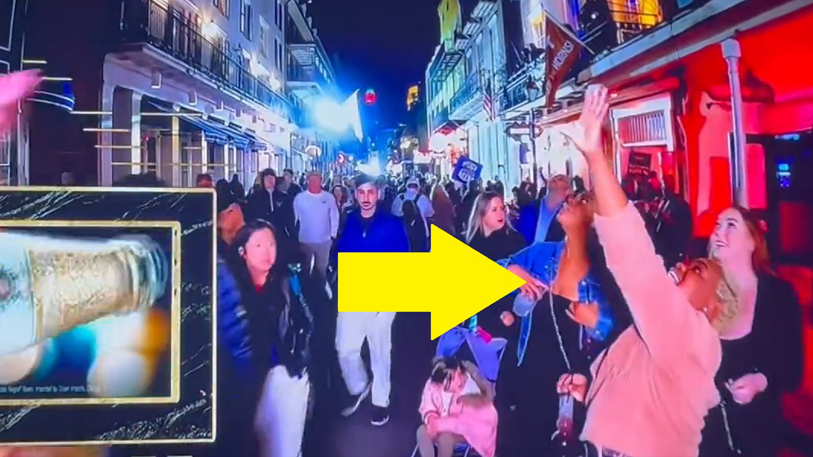 butch sena recommends Bourbon Street Flasher Video