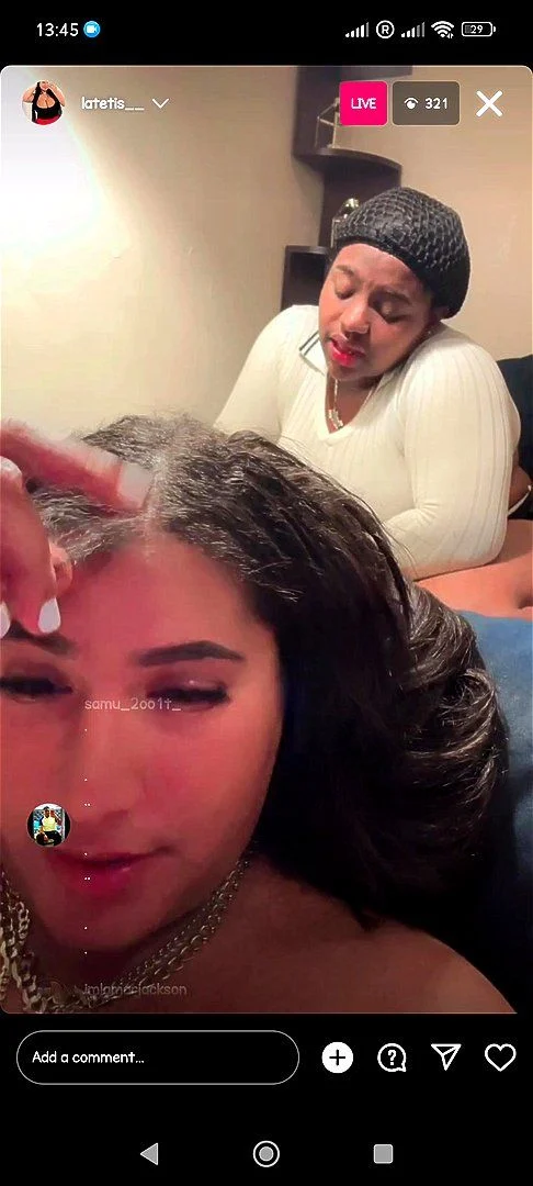 doc ace share ig live flashing photos