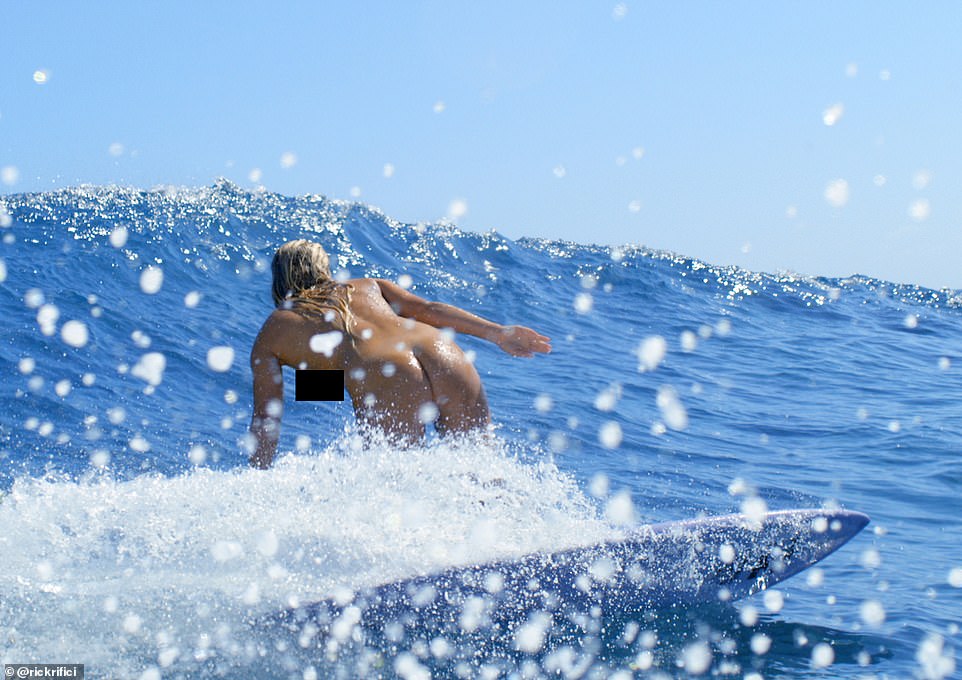 naked surfing video