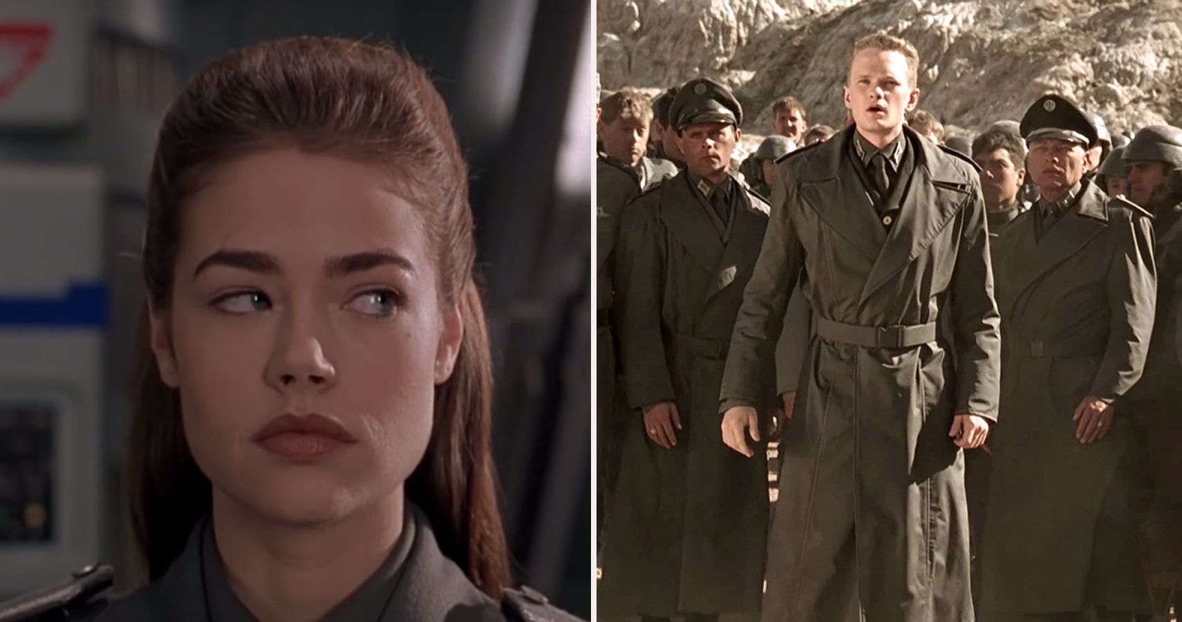 donna benda recommends Shower Scene In Starship Troopers