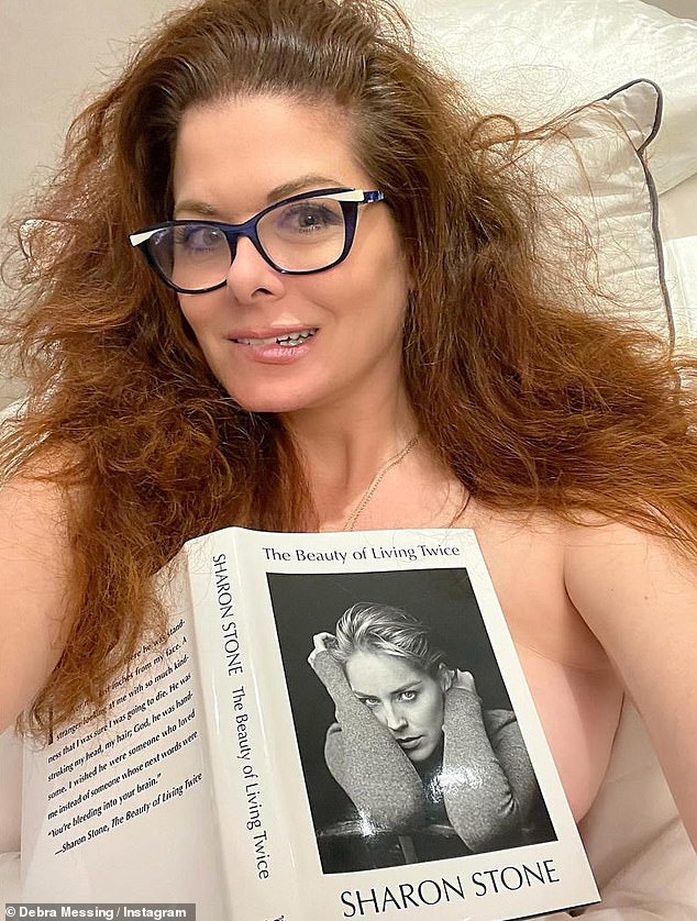 amanda warner recommends debra messing nude pic