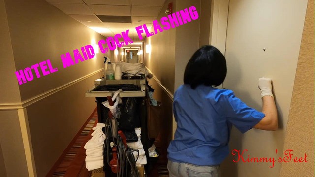 Best of Hotel maid flashing