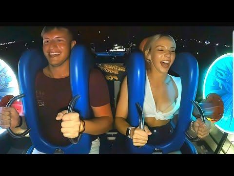 Best of Amusement park nip slip