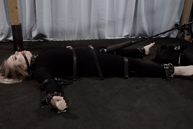 strapped down bondage