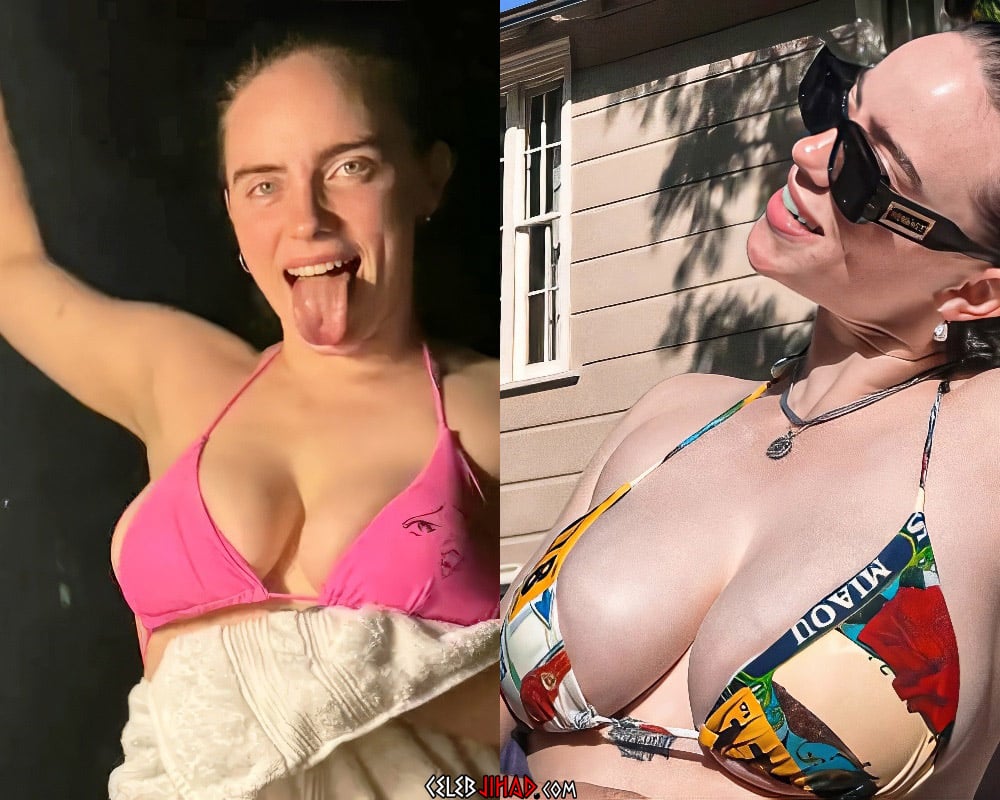 billie eilish boobs leaked