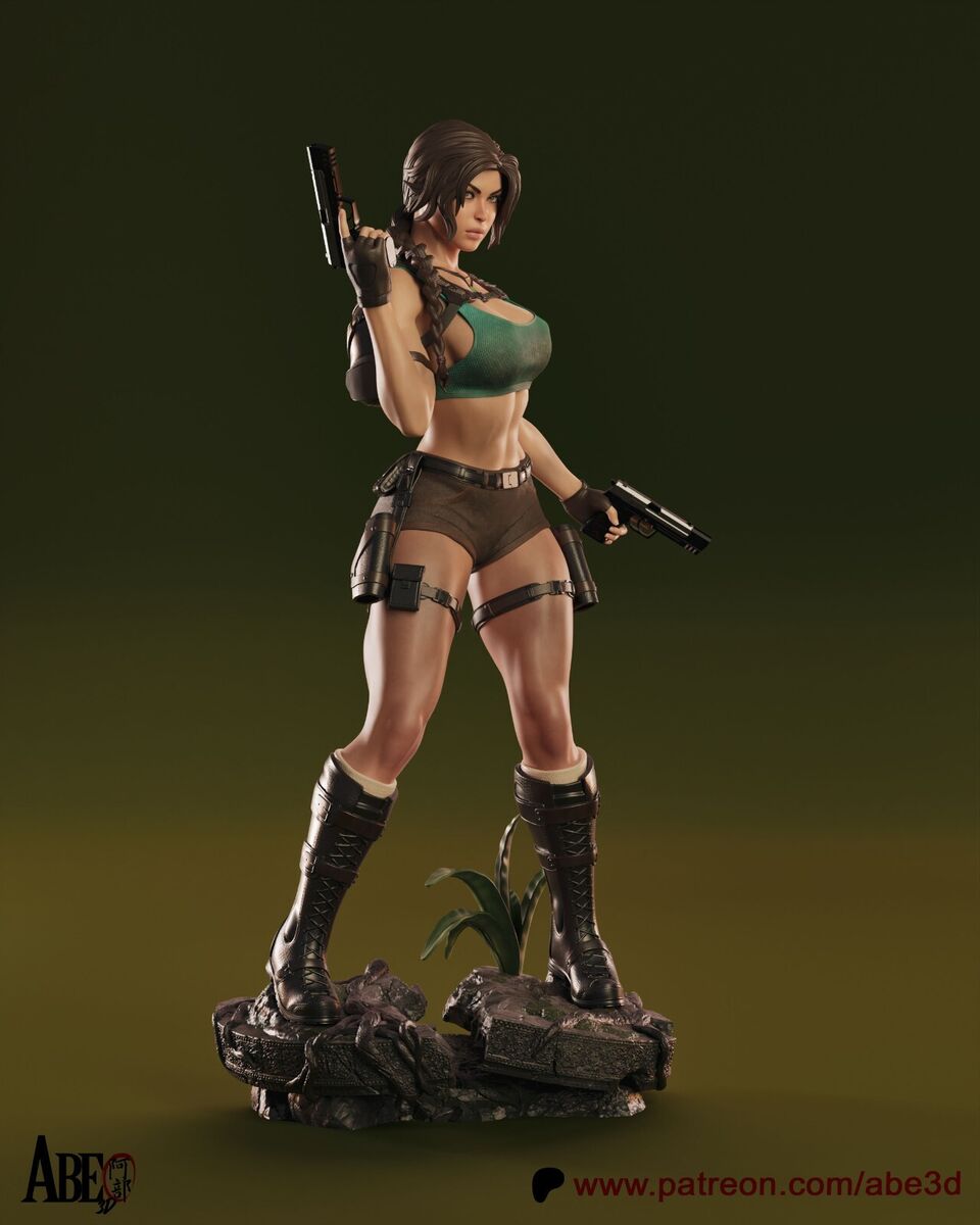 brenda tessier recommends 3d animation lara croft pic