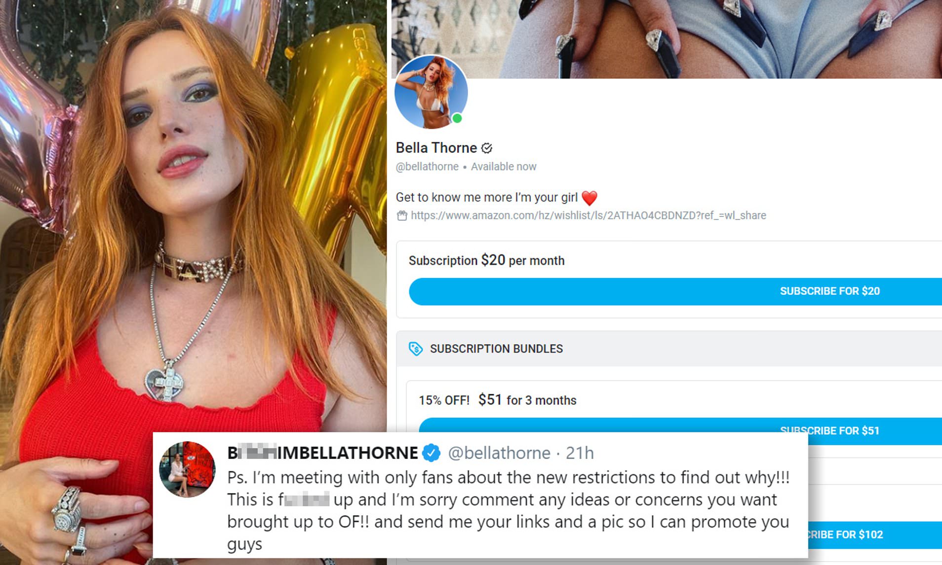 angela lueck recommends bella thorne onlyfans photos pic