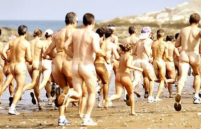 nude male run