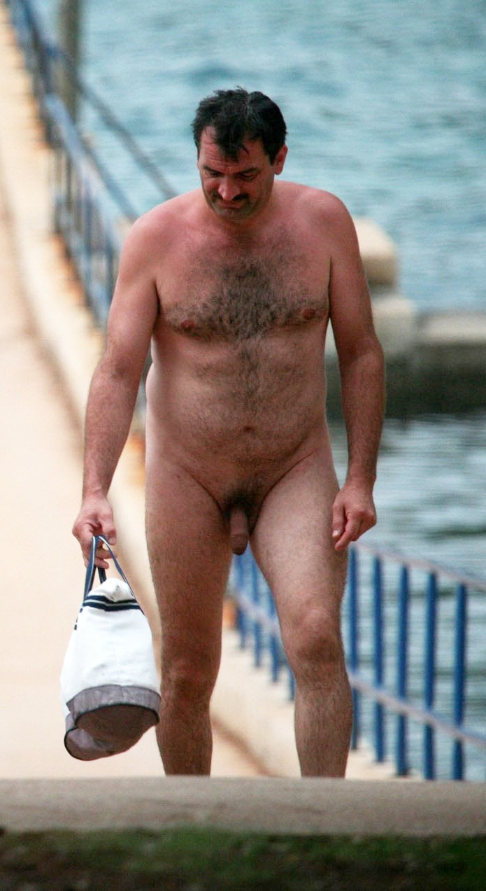 hairy naked dads