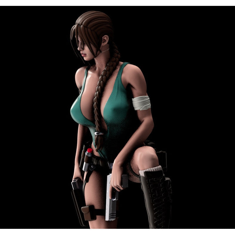 bill deruiter add photo 3d animation lara croft