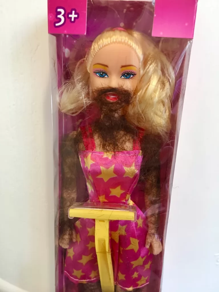 ahmad mousawi recommends Hairy Barbie