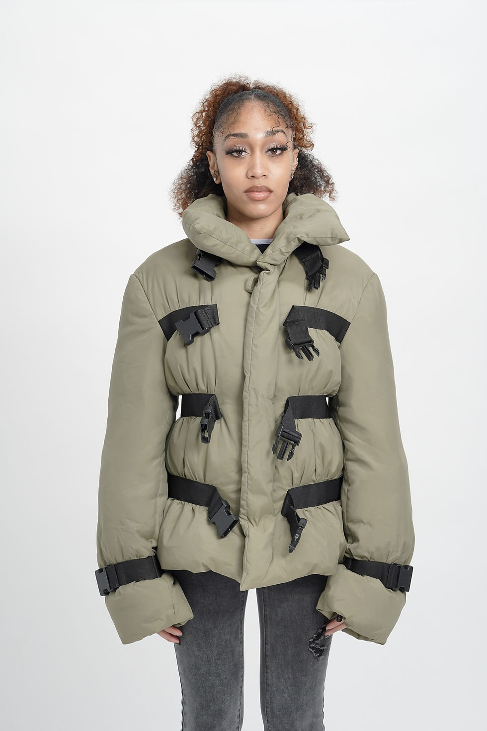 Best of Puffer jacket bondage