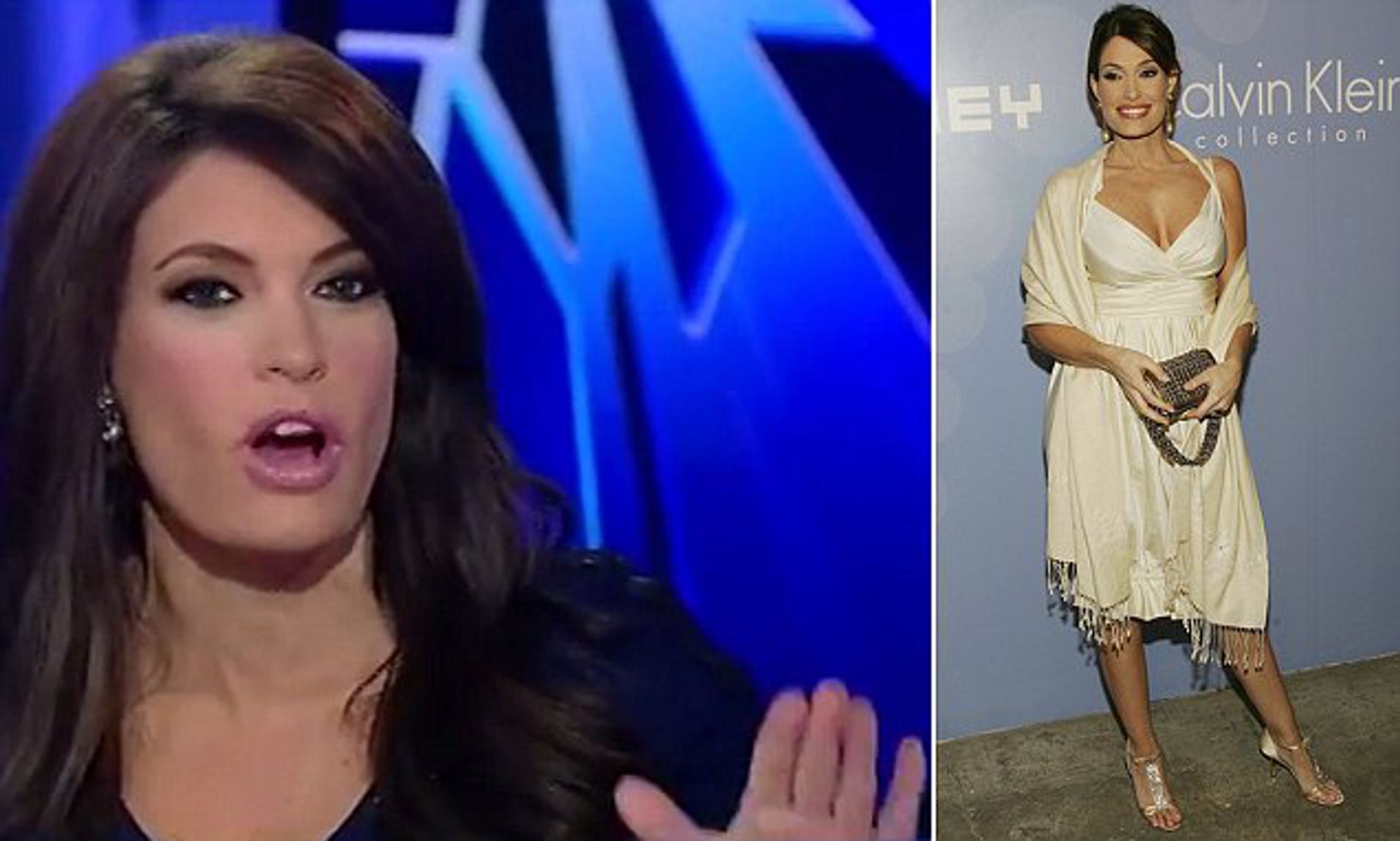 Kimberly Guilfoyle Wardrobe Malfunction pussy solo