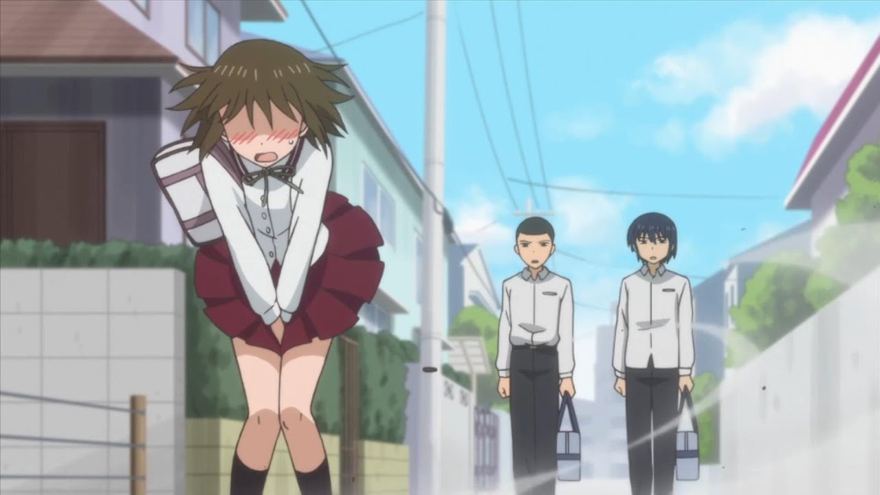 adrian hadinata recommends Anime Windy Skirt