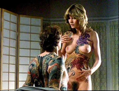 Maud Adams Nude split gif