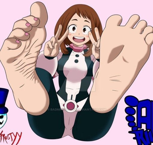 Best of Ochako uraraka feet