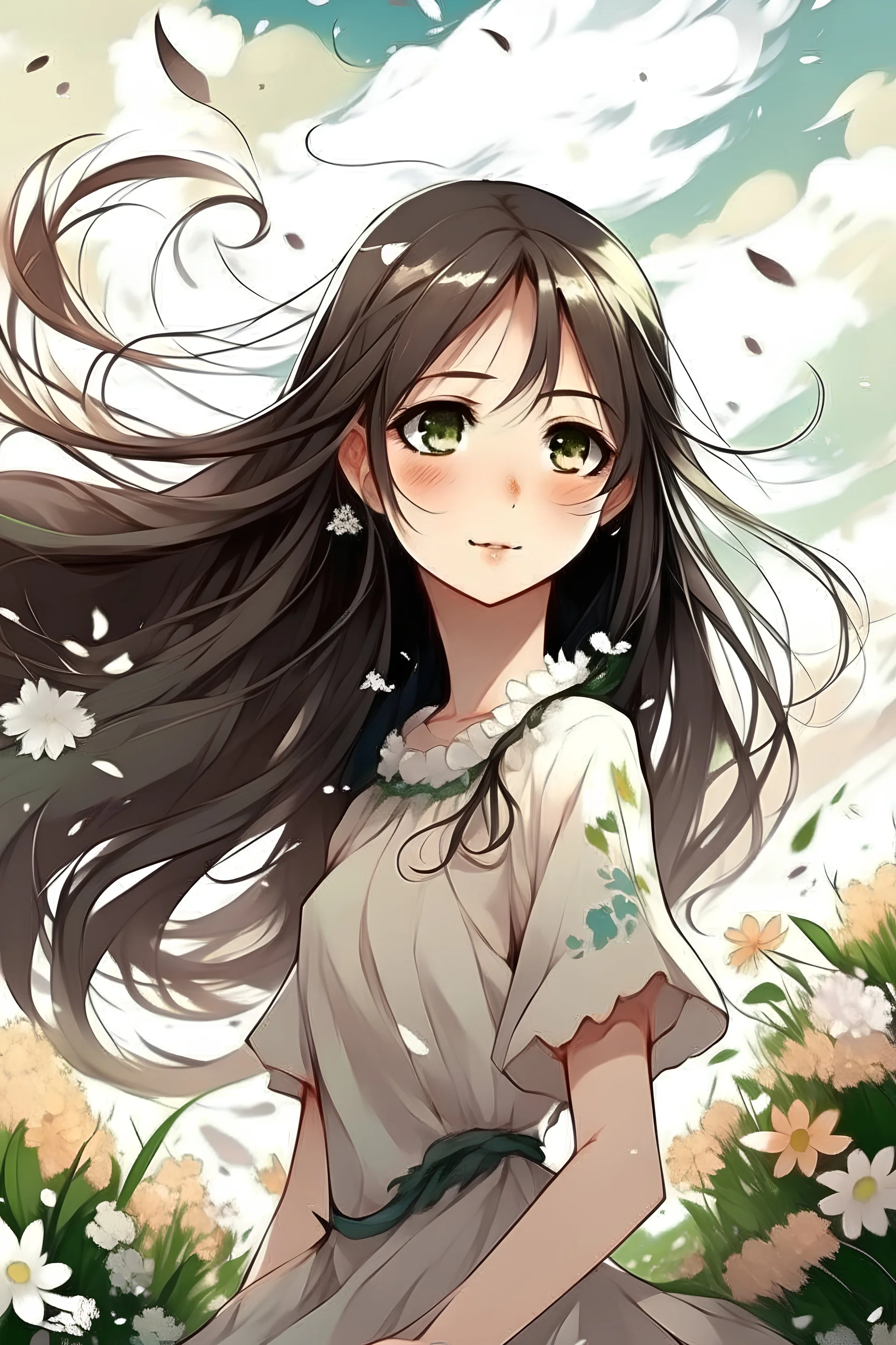 christina d smith add anime girl long black hair photo