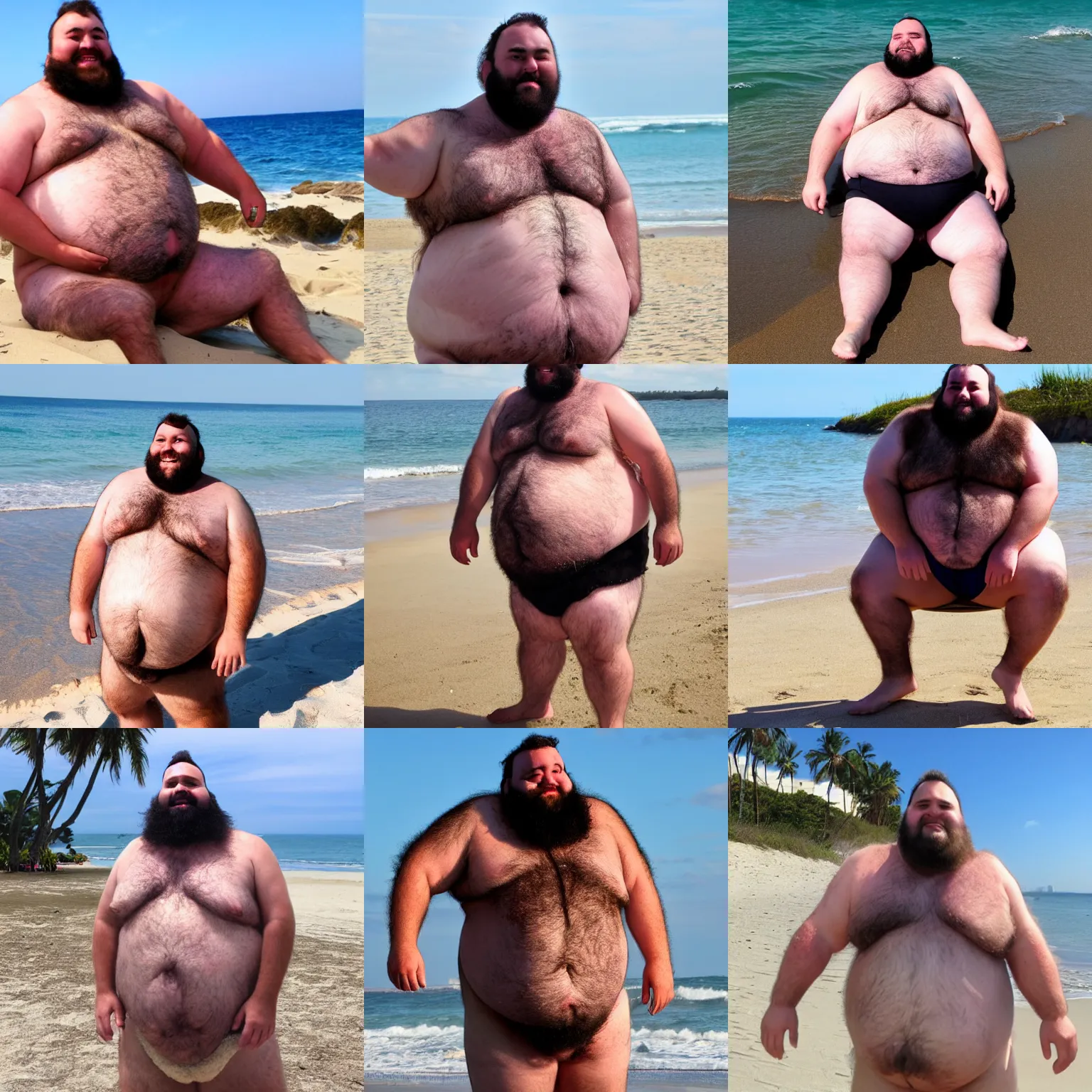 Best of Fat hairy guys