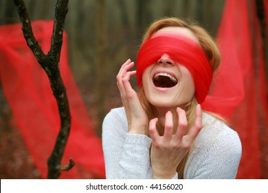 asia french share blindfolded facial photos