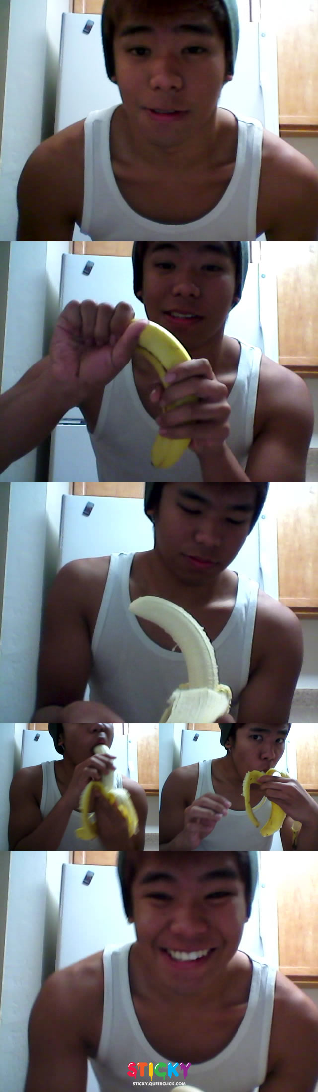 ali emaan recommends Deep Throating Banana