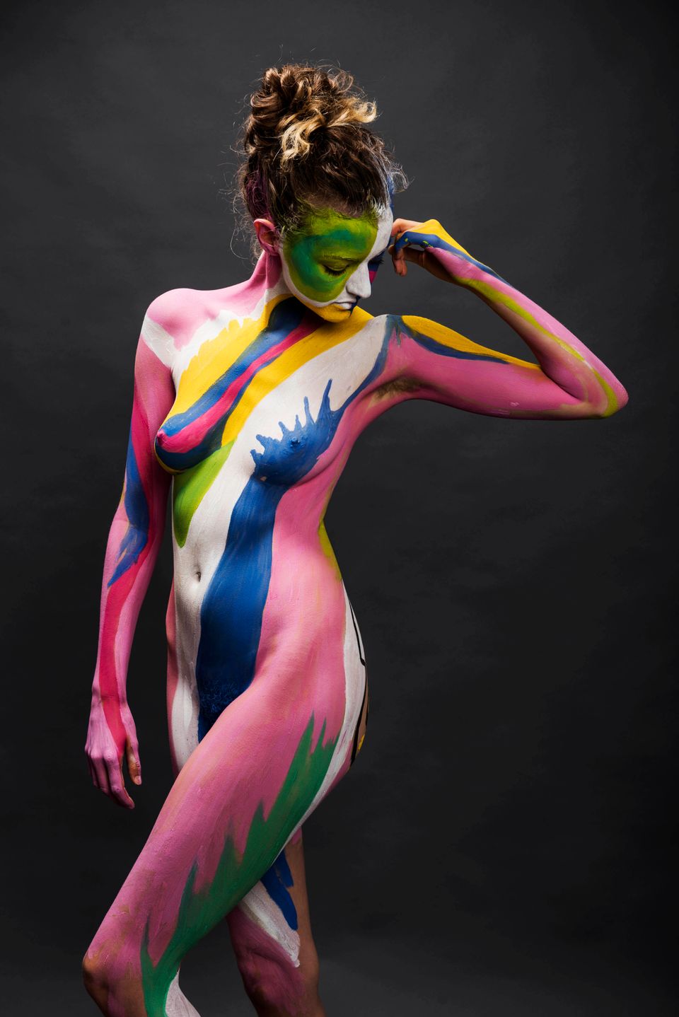 cj sparks recommends full nude body paint pic