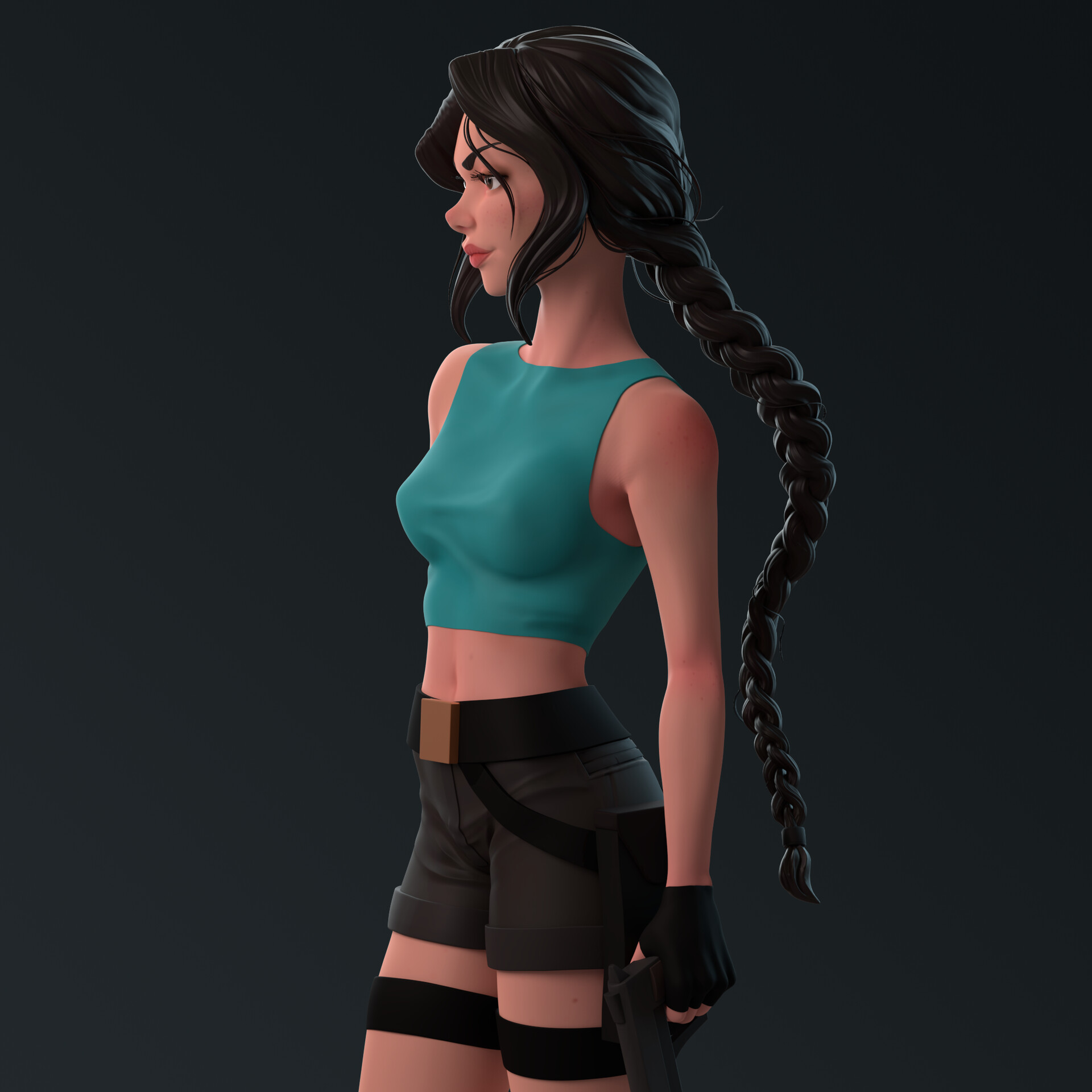 andrea lise brasset recommends 3d Animation Lara Croft