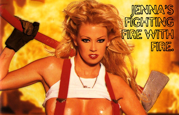 barney joe add photo jenna jameson fire station