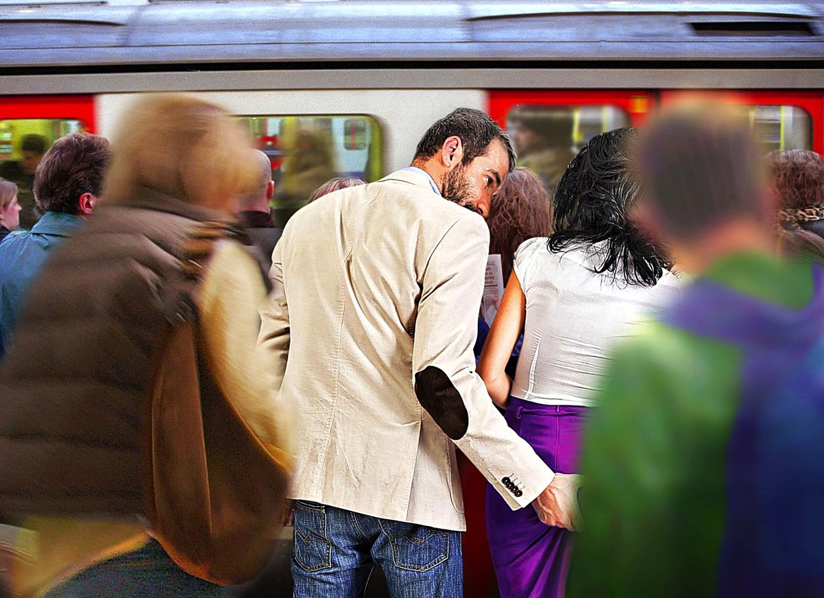 Best of Public train groping