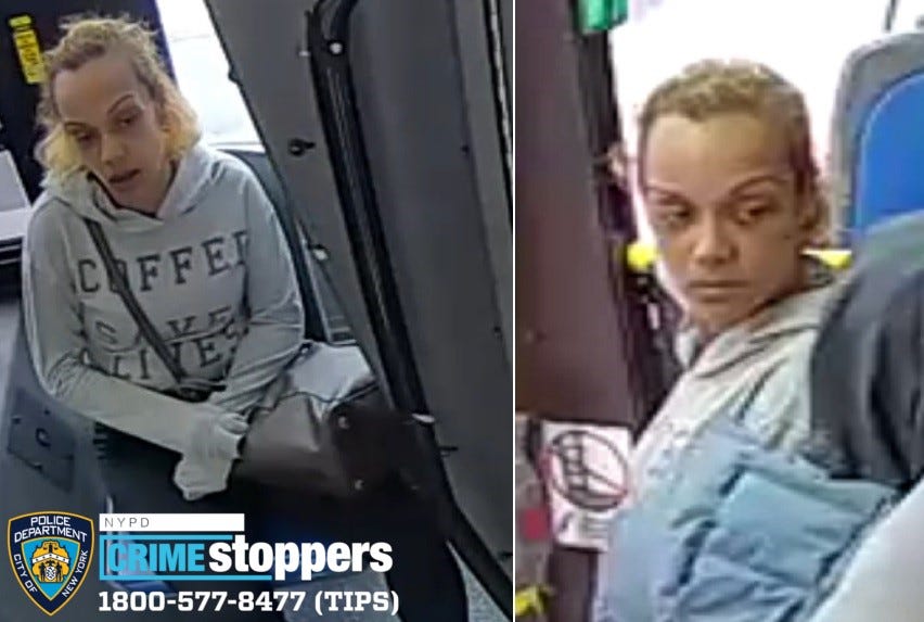 Women Groped On Bus over head