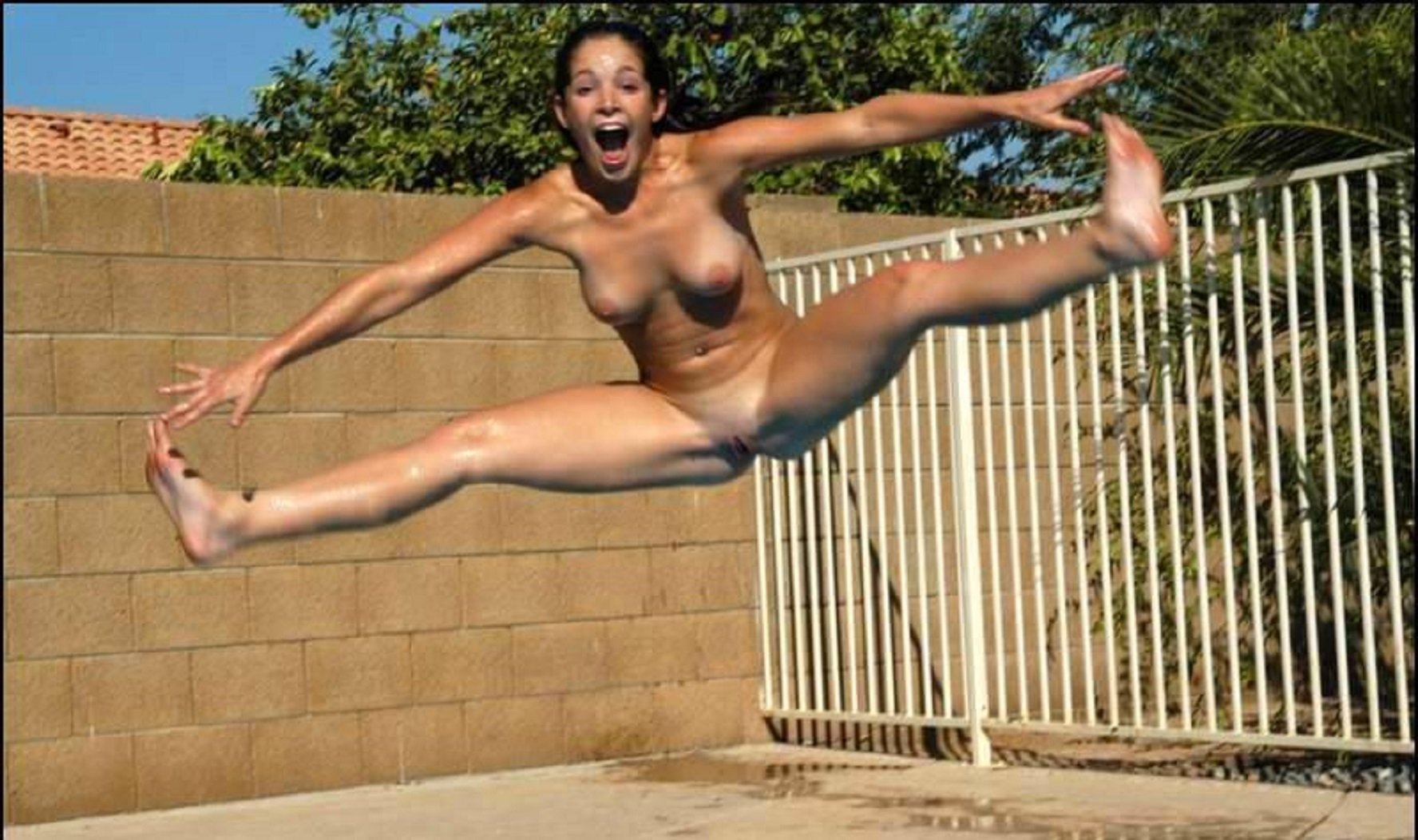 augustas rakauskas share nude jumping photos