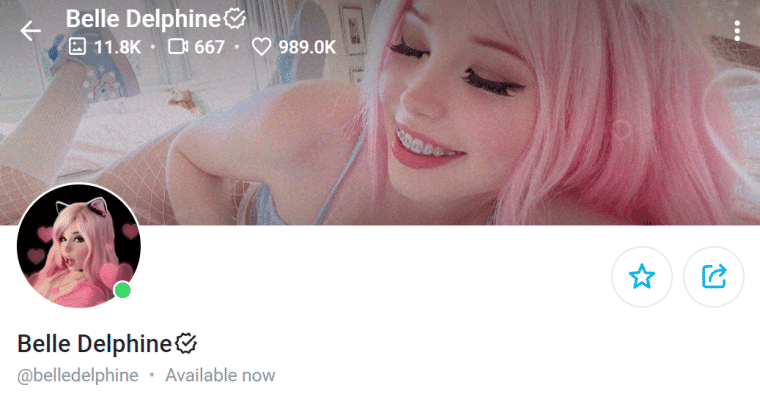 andrew hsiao recommends Belle Delphine Bj