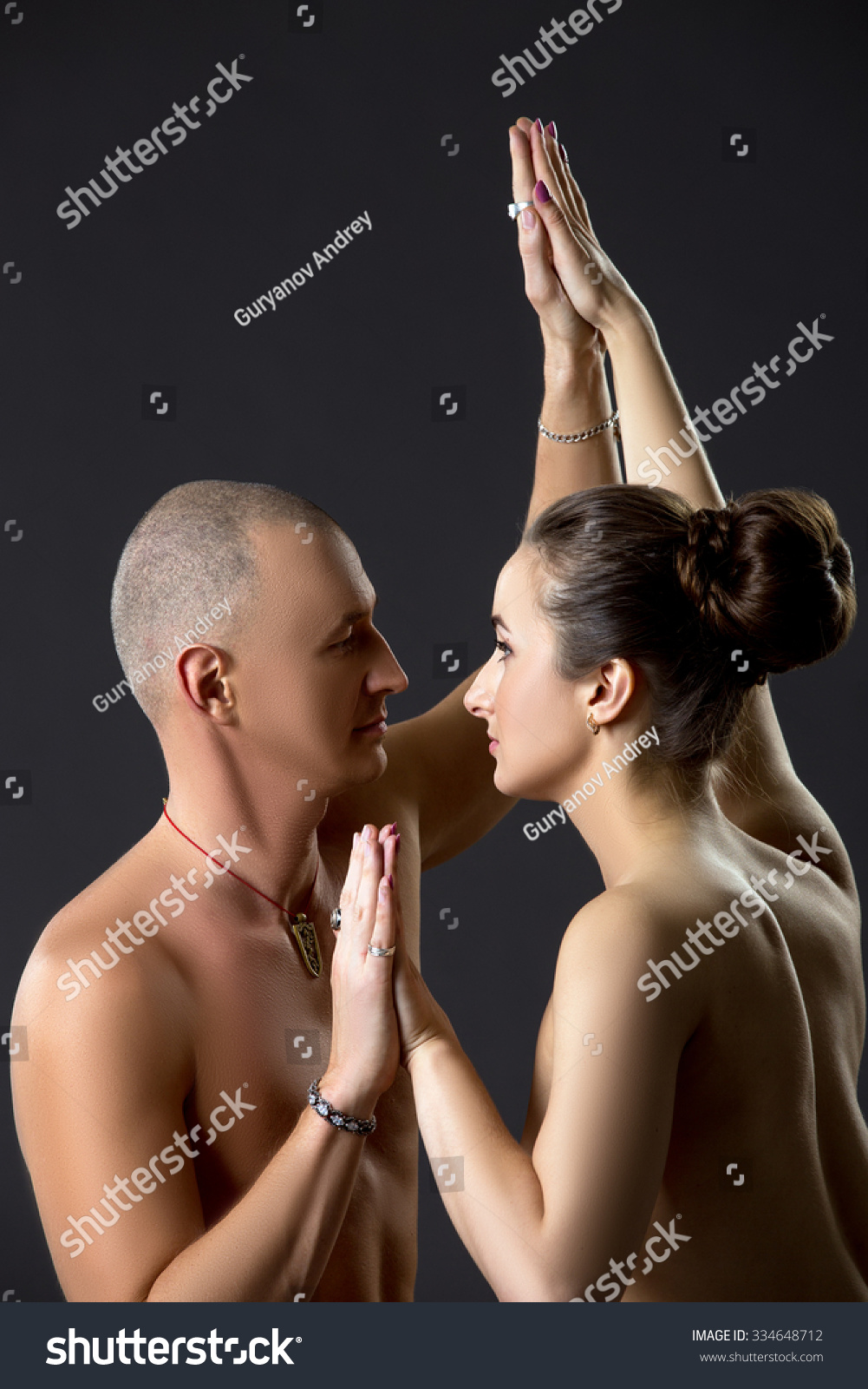 Best of Nude couple yoga