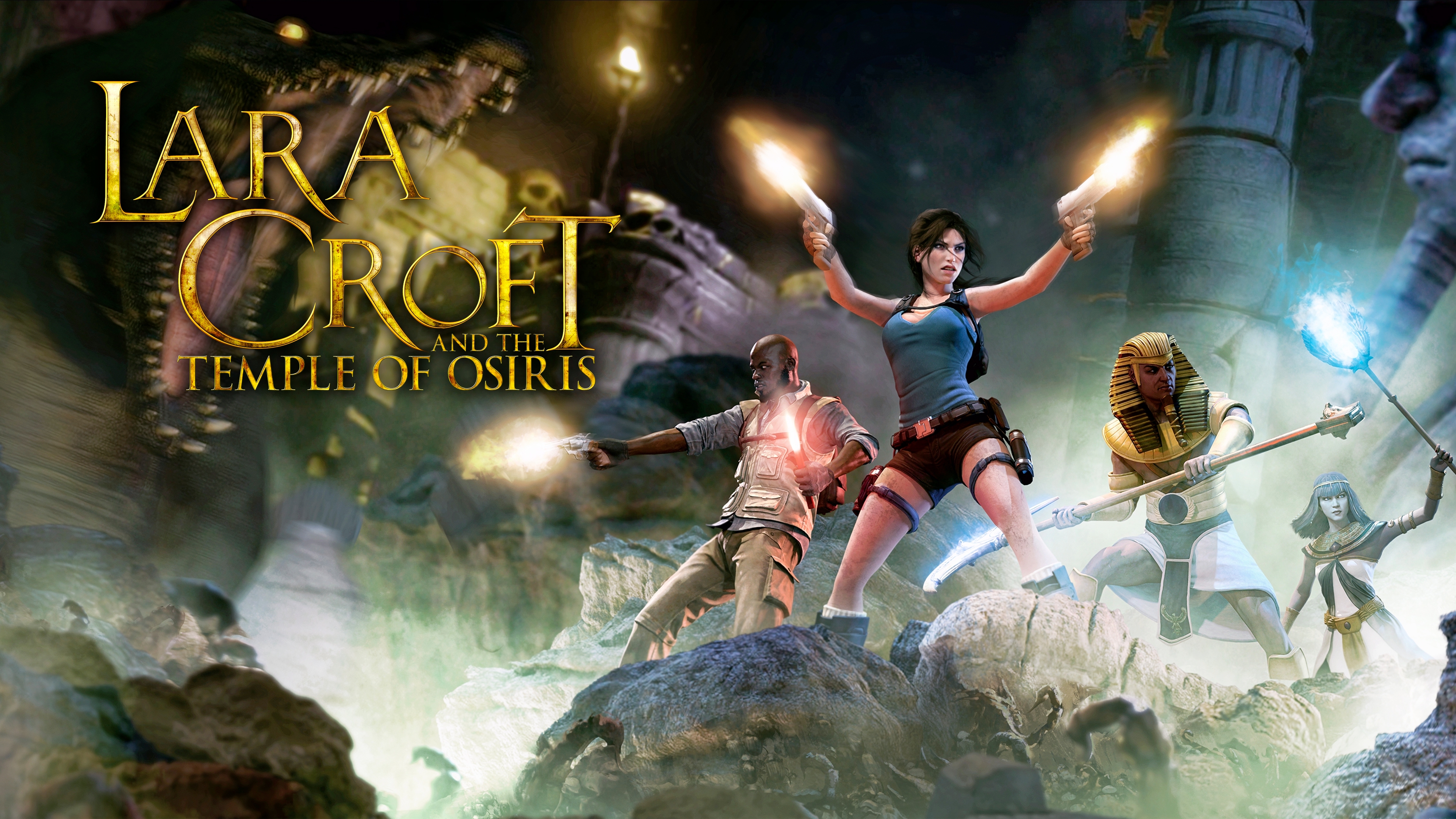 adam nicolai share lara croft and monsters photos