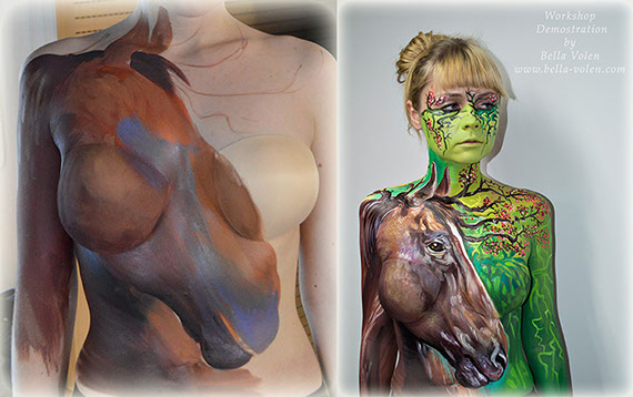 caresie ponseca recommends full nude body paint pic