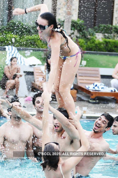 danielle barbera recommends naked at a pool party pic