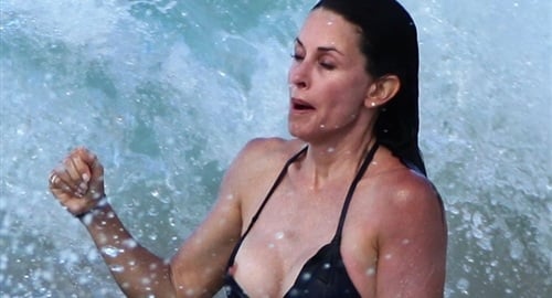 doug mashek recommends Courteney Cox Nip Slip