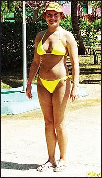 alexis cayetano share tiffany coyne bikini photos