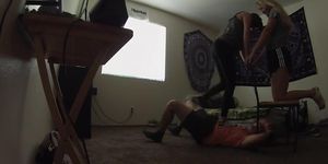 amateur ballbusting