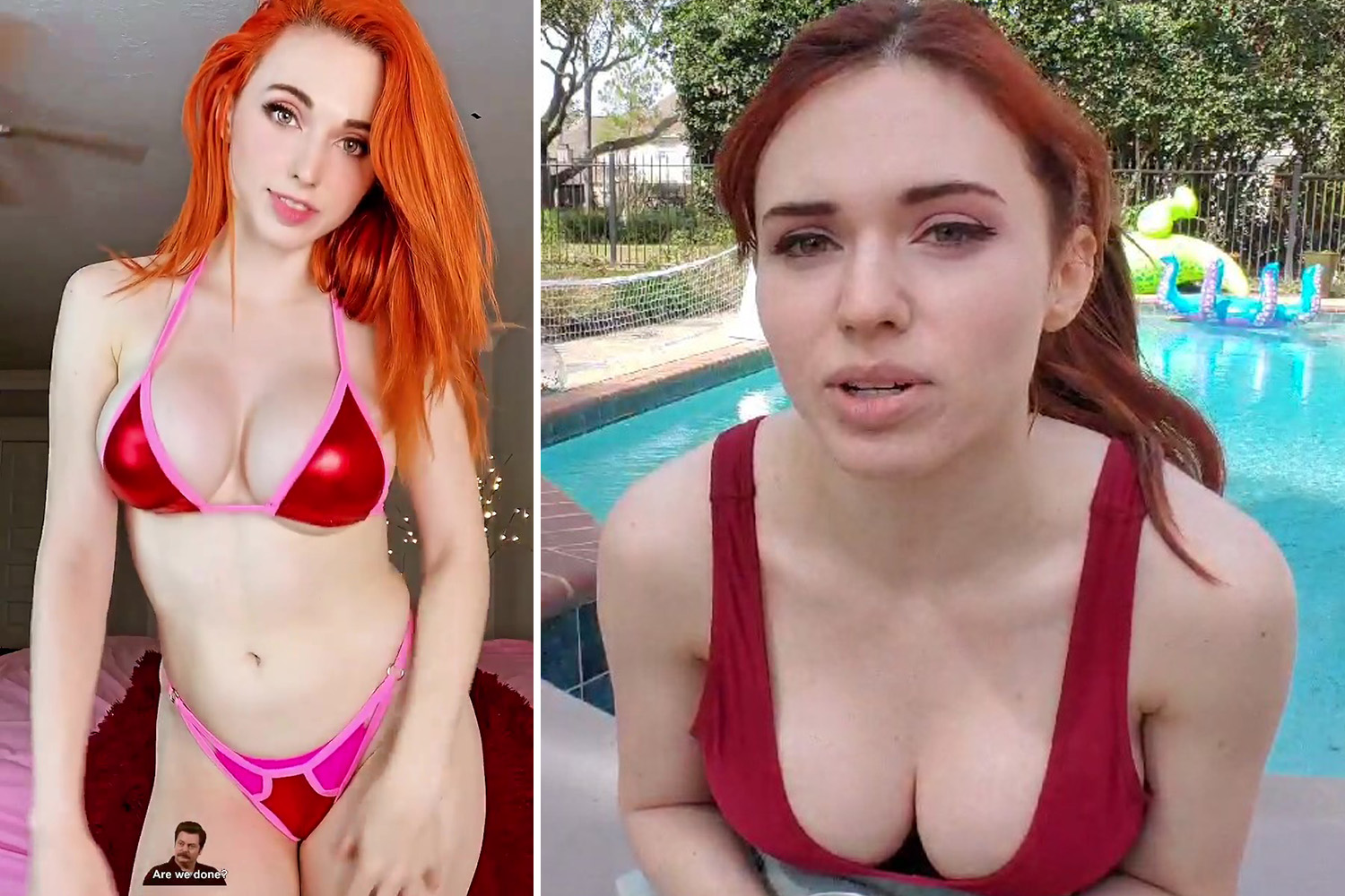 Best of Amouranth full nude