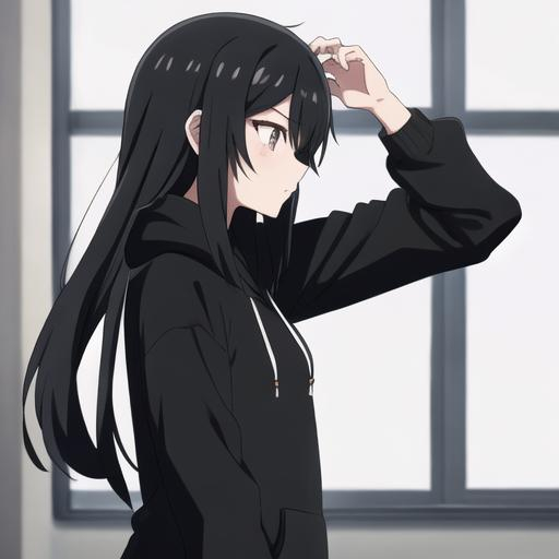 ben busie recommends anime girl long black hair pic