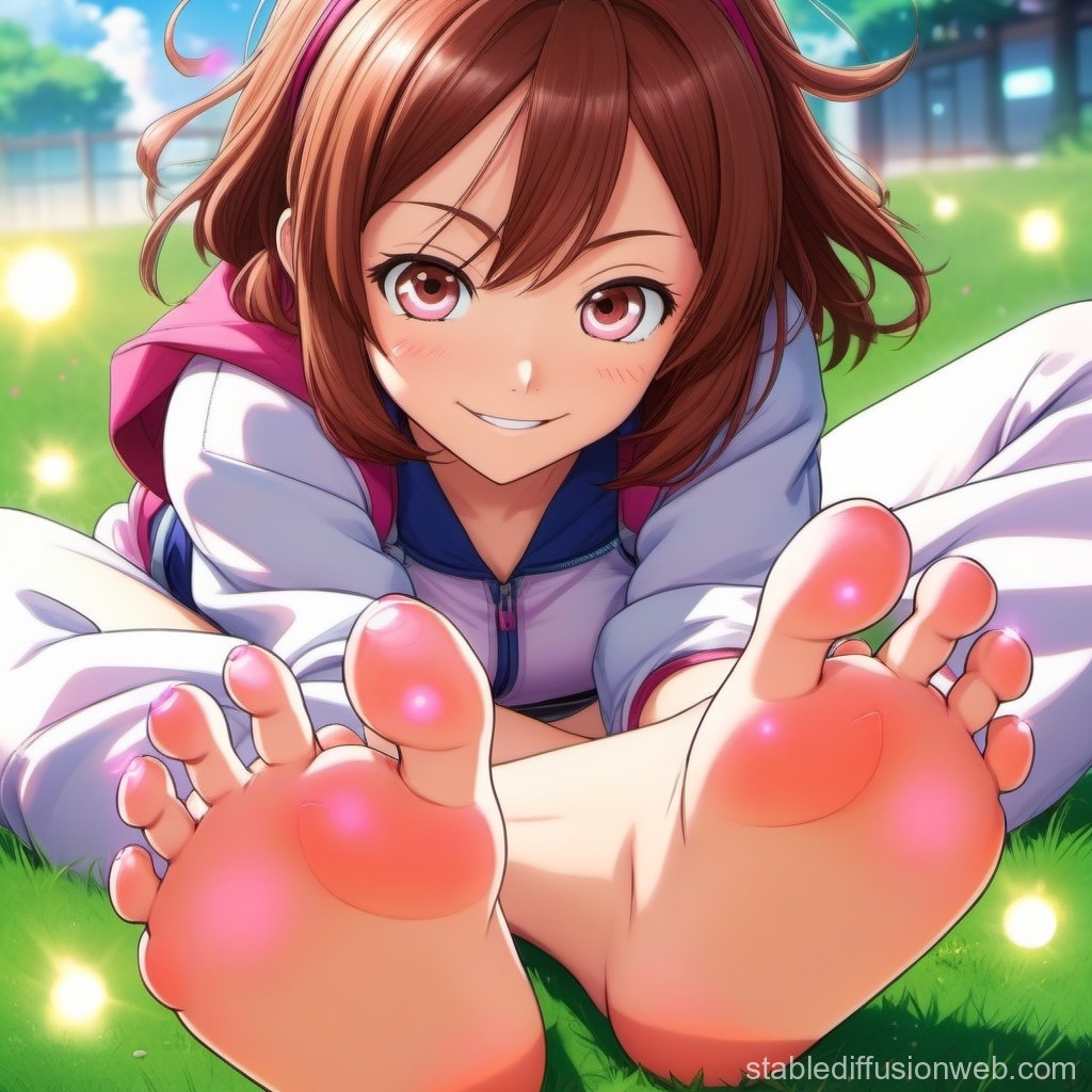 anthony taffuri recommends ochako uraraka feet pic