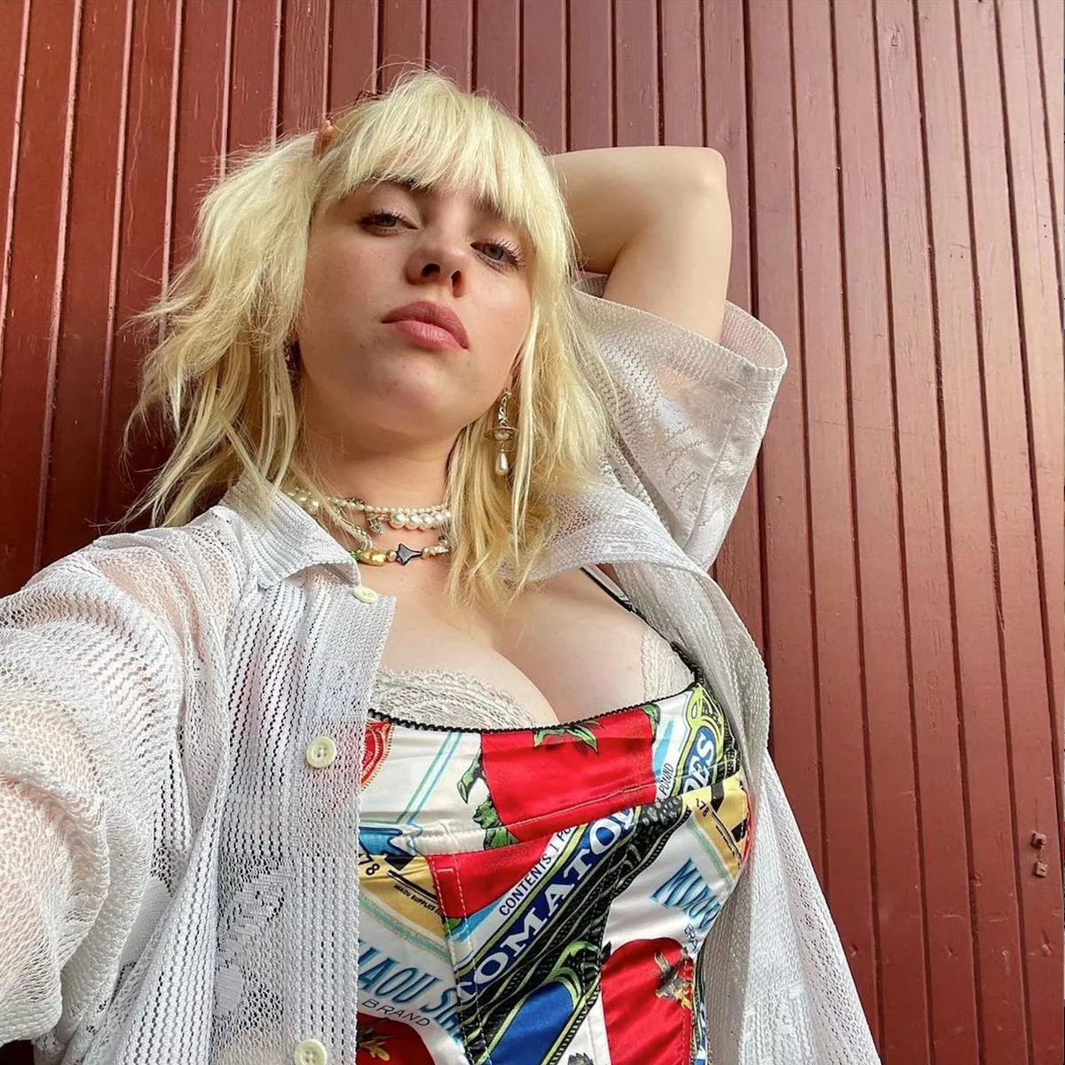 anthony delk recommends billie eilsh naked pic